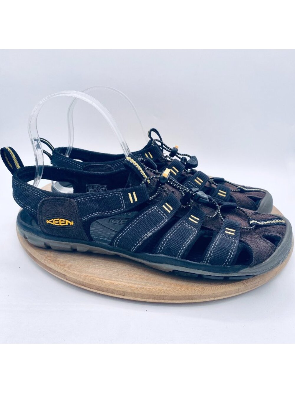 Keen Clearwater Sandals Womens 10 Gray Mesh Sporty Slingback Flats